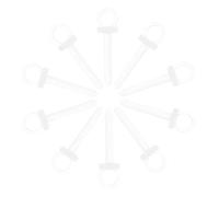 GALPADA Tapones para Colgantes de Bola Transparentes de Plástico 100 Piezas 56X15 CM Accesorios para Decoraciones Navideñas Cubiertas para Adornos de Bola DIY y Proyectos Creativos