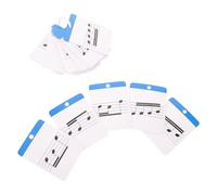GALPADA Tarjetas Didácticas de Piano para Principiantes Patrones de Ritmo Musical en Papel, Ideales para Aprender Teoría Musical y Mejorar Habilidades Rítmicas en Grupos