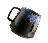 GALPADA Taza de Cerámica Japonesa Creativa de 350ml para Café y Leche Diseño Simple, Práctica Hogar y Cafeterías, Resistente al Calor