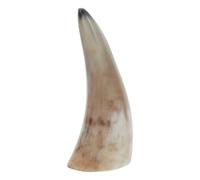 GALPADA Taza de Cuerno de Buey Natural Tamaño 13-15 Cm para Beber Cerveza y Vino, Decoración Vikinga Artesanal, Jarra Rústica para Uso en Hogar y Entretenimiento