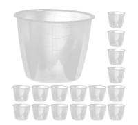 GALPADA Tazas Medidoras de Plástico Transparente 160Ml 20 Unidades para Olla Arrocera Repuesto para Medición Precisa de Ingredientes Secos y Líquidos en Cocina Doméstica Reutilizable