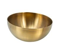 GALPADA Tazón de Ensalada Inoxidable Grande Recipiente para Cuenco Decorativo de Cocina Multiusos para Servir Arroz y Fideos 1