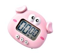 GALPADA Temporizador de Cocina con Forma de Cerdo Rosa Reloj Deseo Digital para Hornear Estudiar y Ejercicio Pantalla Imán la Parte Trasera para Nevera
