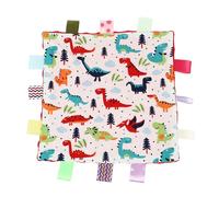 GALPADA Toalla Agradable de Algodón Diseño de Dinosaurio para Bebés Recién Nacidos, Juguete Relajante y Confortable Adecuado para Calmar y Acompañar al Color Aleatorio