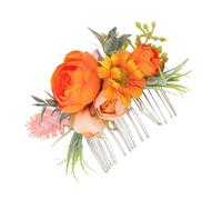 GALPADA Tocado de Novia Hecho a Mano Adorno Floral para Mujer Pinzas Deslizantes y Pasadores con Flores para Boda y Fiesta Accesorios Cabello de Novia