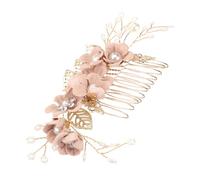 GALPADA Tocado De Novia Peineta De Fiesta Tocado Accesorios Para El Cabello Con De Imitación Diadema De Novia Tiaras Para Mujer Decoraciones Elegantes Accesorios De
