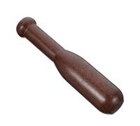 GALPADA Triturador de Ajo de Madera Marrón de 19,5 Cm Diseño Ergonómico Multiusos para Cocina y Preparación de Pastas