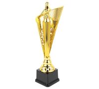 GALPADA Trofeo para Premiar y Motivar de Plástico de Paloma Dorado Diseño Único Participantes en Juegos de Pelota y Recitales de Poesía