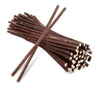 GALPADA Troncos de sauce marrón 50 piezas, 30 cm, palitos de madera para bricolaje y accesorios de decoración en el hogar