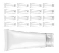 GALPADA Tubos Cosméticos Vacíos 30 Unidades 20 Ml Tubos Rellenables a Prueba de Fugas para Cuidado Piel y Champú Uso en Viajes para Hombres y Mujeres Apertura Amplia