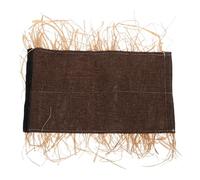 GALPADA Túnel para Conejos y Roedores Pequeños de Heno Natural, Juguete Interactivo para Hurones y Hámsters, Refugio Seguro y Estructura de Actividad Interior M Tamaño