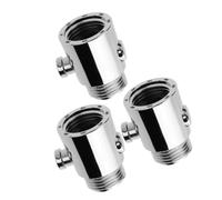 GALPADA Válvula de Cierre Automático de Agua para Ducha con Botón Pulsador, Limitador de Flujo G1/2, 3 Unidades, Material Abs para Baño y Regadera