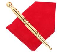 GALPADA Varilla de Masaje de Latón para Acupresión, y Puntos Gatillo, Adecuado para Reflexología Facial y Corporal