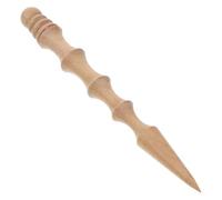 GALPADA Varilla de Masaje de Madera para Pies y Acupuntura, Lápiz Masajeador de Puntos de Acupresión, Tamaño Pequeño, Color Madera Amarilla, Herramienta Portátil para Reflexología