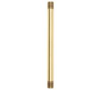 GALPADA Vástago de lámpara recto M10 tubo roscado de cobre para reparación y restauración de lámparas de techo y mesa 7.87In