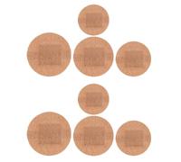 GALPADA Vendajes Adhesivos de Tela Elástica 160 Piezas, Vendajes Circulares Grandes para Dedos y Nudillos, Absorbentes y Transpirables, para Primeros Auxilios en Casa, Viajes y