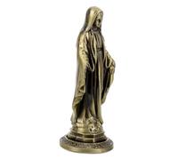 GALPADA Virgen Sagrado Figuritas Vides Comunión Decoración del Hogar Estatua Primero Moderno Escultura Cruz Collar De Las Mujeres Pegatinas John Estatuilla Católico Dama Aleación De Zinc