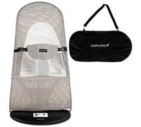 GalPat Baby - Funda Hamaca Compatible con BabyBjorn y GalPat Baby Transpirable - Asiento para Hamaca de bebé Transpirable - Color Gris (Funda + Bolsa DE Transporte)