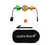 GalPat Baby Juguete para Hamaca - Arco de Juguete con Juegos para Hamaca - Compatible con Hamaca Babyjorn y GalPat Baby Contiene Juguete Musical y sonajeros para tú bebé