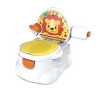 GalPat Baby Orinal Bebé 3 en 1 - Inodoro niños con música cuando cae orina - Incluye reductor de WC - Porta rollos de papel - Simulador de Cisterna - Recipiente extraíble (MULTICOLOR)