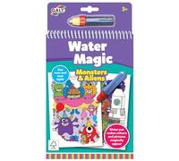 Galt Toys Water Magic Monsters & Aliens - Libro Reutilizable para Colorear para niños a Partir de 3 años
