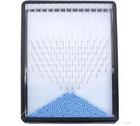 Galton Board - Herramienta eficaz de demostración de ley estadística para experimentos de física y fenómenos aleatorios en laboratorios escolares