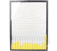 Galton Board - Modelo de enseñanza de física, tablero de demostración de ley estadística para experimentos de probabilidad y enseñanza de laboratorio escolar