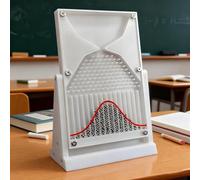 Galton Board - Modelo experimental para educación física, modelo de escritorio con curva de campana, demuestra leyes estadísticas y conceptos de distribución aleatoria