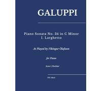 Galuppi - Piano Sonata No. 34 in C Minor - I. Larghetto: As played by Víkingur Ólafsson for Piano