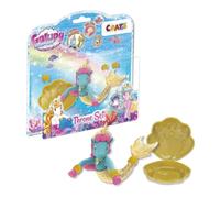 Galupy Mermaid Throne Set de Juego de Unicornios para Niñas Juguetes niños 3 años, Unicornios coleccionables con Accesorios, Incluye 1 Mermaid