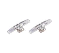 Galvanic Almohadillas de nariz de repuesto para gafas de sol Ray-Ban RB3588, RB3663, RB3675, RB3709, RB3701, RB3686, transparentes, 1 par