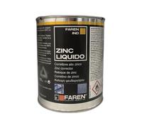 Galvanizado líquido zincado Faren frío 98% 750 ml 300 °C