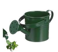 Galvanized Iron Watering Can - Plants Watering Can with Handle, Decorative Flower Container and Garden Ornament for Backyard, Patio, Lawn, Home, Outdoor Parties, Family, Friends