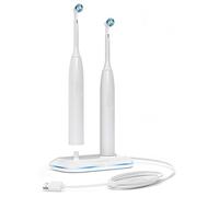 Galvanox Cargador de cepillo para polvo de dientes dual 2 en 1 compatible con cepillos de dientes eléctricos Oral B, reemplazo para 3757, funciona con Braun OralB Pro Advantage Smart Genius Vitality