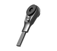 GALVANOX Destornillador de trinquete multiherramienta (compatible con Leatherman) para uso con puntas planas y hexagonal estándar de 1/4 pulgadas (acero inoxidable)