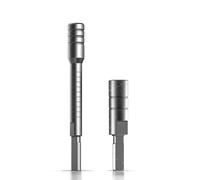 Galvanox extensor de destornillador plano y adaptador hexagonal para multiherramientas Leatherman, adaptador endurecido de 1/4 y destornillador de extensión