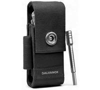 Galvanox Funda de nailon para herramientas multifunción Leatherman - Funda de bolsillo media para cinturón con extensor de brocas incluido (Mediano 4.5")