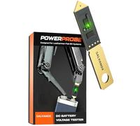 Galvanox Probador de voltaje de batería diseñado para multiherramientas Leatherman (accesorio de ranura plana) medidor de voltaje CC, 2.5 V CC a 30 V CC