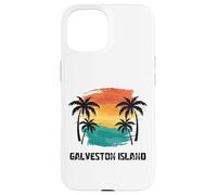 Galveston Island Travel, Texas USA Vacaciones turísticas de verano Carcasa para iPhone 15