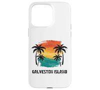 Galveston Island Travel, Texas USA Vacaciones turísticas de verano Carcasa para iPhone 15 Pro Max