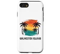Galveston Island Travel, Texas USA Vacaciones turísticas de verano Carcasa para iPhone SE (2020) / 7 / 8