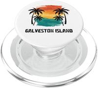Galveston Island Travel, Texas USA Vacaciones turísticas de verano PopSockets PopGrip para MagSafe