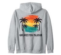 Galveston Island Travel, Texas USA Vacaciones turísticas de verano Sudadera con Capucha