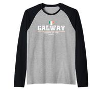 Galway Ireland Camiseta Manga Raglan