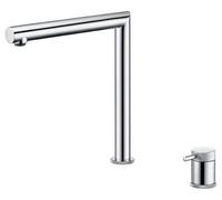 GALYON IMEX Grifo Cocina Escamoteable - ITACA Grifo Cocina Monomando con Caño Retráctil en Dos Partes Independientes, Cartucho Cerámico Ø25mm, Diseño Moderno y Funcional (CROMADO)