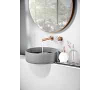 GALYON IMEX Grifo Empotrado Monomando Lavabo - SERIE OLIMPO Grifo de Latón Acabado en Oro Rosa Cepillado con Cuerpo Empotrado Directo a Pared, Diseño Moderno y Funcional.