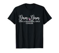 Gam-Gam Like A Grandma Only Cooler Heart Mother's Day GamGam Camiseta