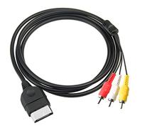 Gam3Gear Cable AV de Audio y Video Compuesto de 1,8 m de con Transmisión Rápida de Señal, Mejora de Claridad de Imagen y Calidad de Audio para Microsoft Xbox Gen 1