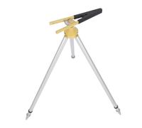 Gama de Aluminio Telescópica GPS de Poste de la Prisma del Instrumento del Trípode de la Pierna Que Nivelan Altura Telescópica del Equipo los 75 - 120cm de la Estación del Total
