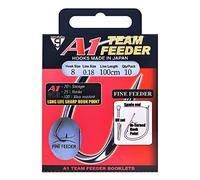 Gamakatsu A1 Team Fine Feeder Ganchos 100 cm Talla 10